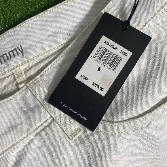 NWT Seven 7 for All Mankind Slimmy Slim Straight Leg Jeans Pants Mens Size 38 - Picture 7 of 9